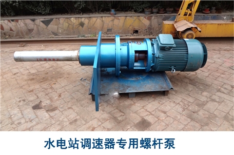 水电调速器油泵3G60×3C螺杆泵