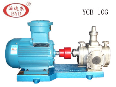 YCB不锈钢保温齿轮泵
