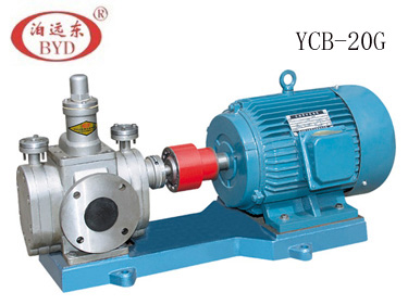 YCB20不锈钢保温齿轮泵