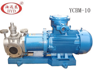 YCB不锈钢磁力保温齿轮泵