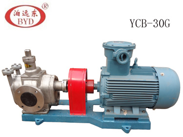 YCB30不锈钢保温齿轮泵