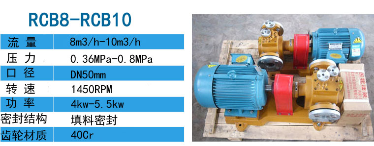RCB-10保温齿轮泵
