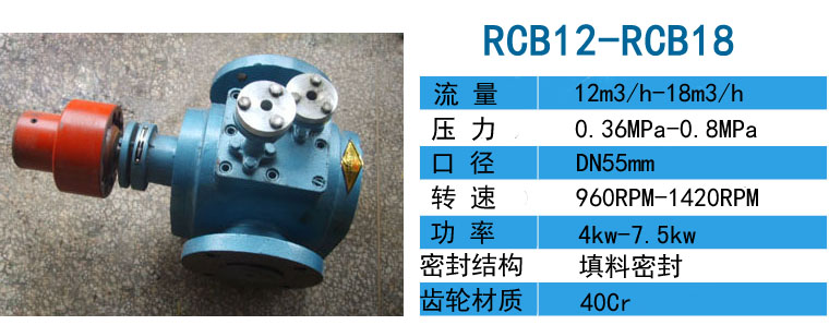 RCB-12保温齿轮泵