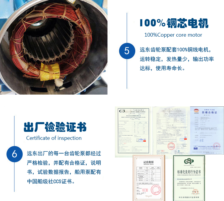 RCB保温齿轮泵细节图