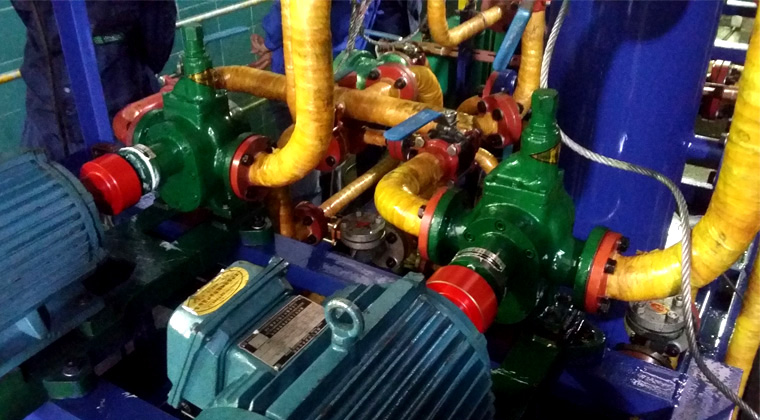 KCG高温齿轮油泵案例