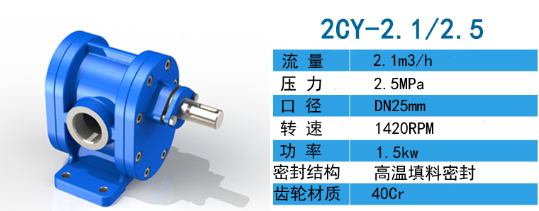 2CY齿轮油泵