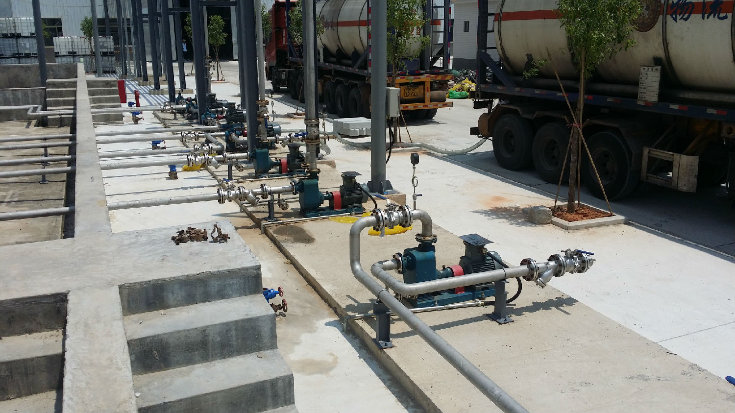 Diesel unloading pump