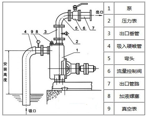 ZW自吸式排污泵 ZW自吸式排污泵