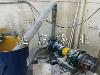 广东江门市润景实业有限公司高粘度基料输送泵5台