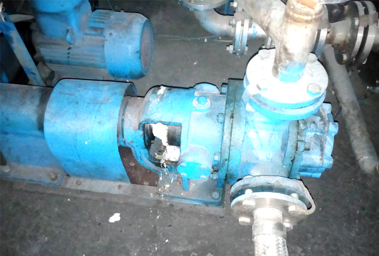 广东东方树脂树脂输送泵NYP50B-RU-104U-W11使用8年才换机械密封