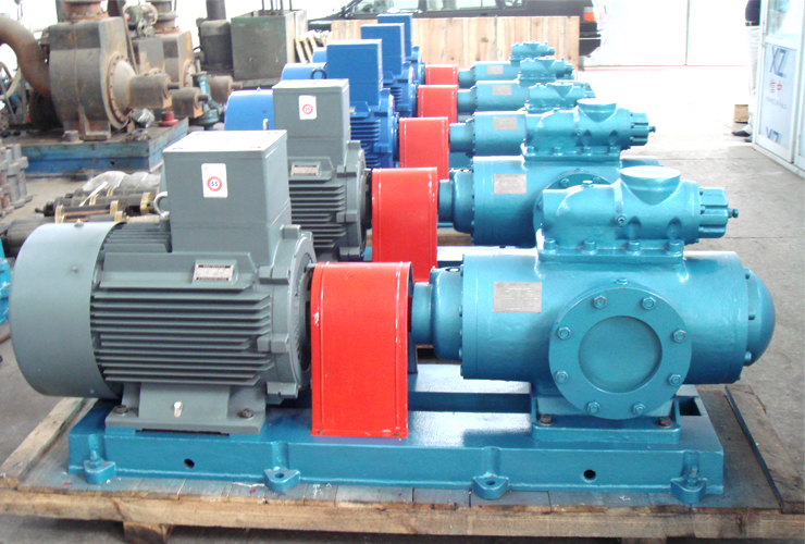 越南海防港高压螺杆泵SMH440R46E6.7W23调试全部成功