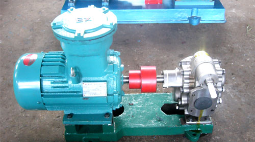 远东KCB不锈钢齿轮泵在工业添加剂用户现场
