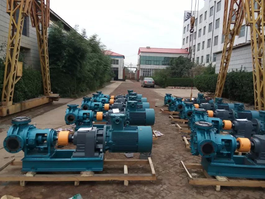 远东泵业为用户定制的橡胶沥青泵20台全部顺利交货