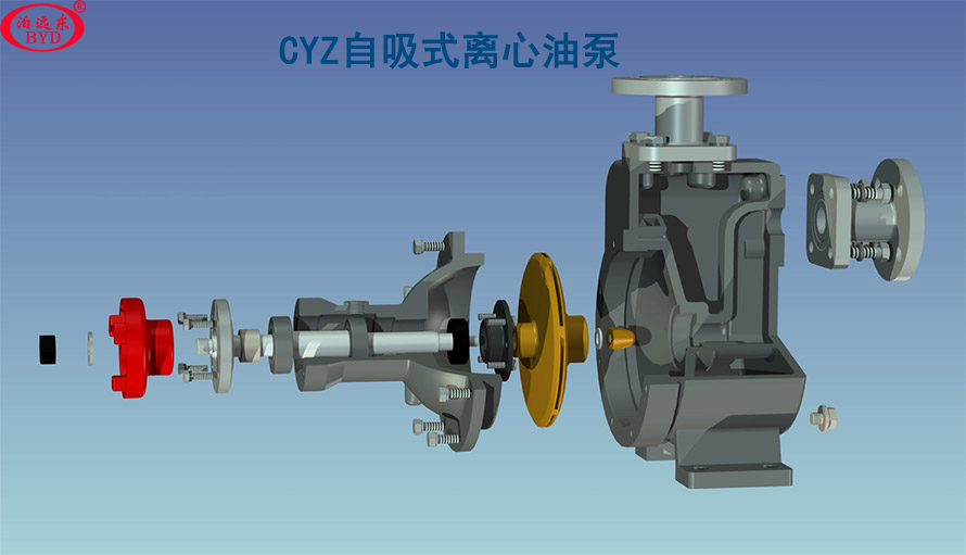 KQW100/200卧式离心油泵作为汽油柴油发车泵