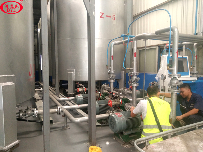 祝贺东莞太平洋博高润滑油扩建项目润滑油泵20台全部调试成功