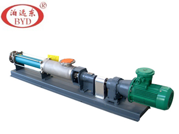 石墨烯浆料输送泵选择远东GH70-1V-W102不锈钢螺杆泵