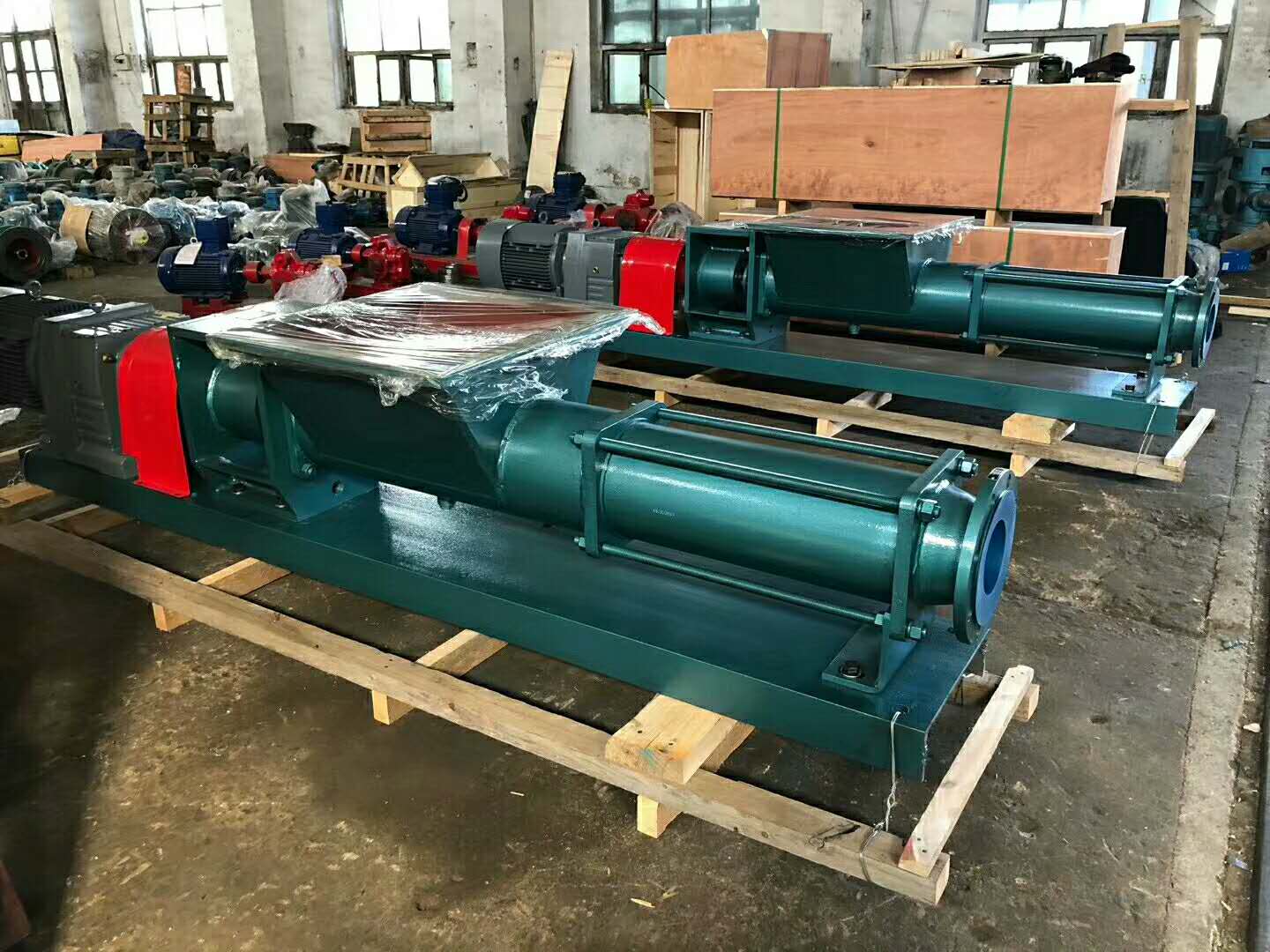 PVC涂料出料泵EU1700-T2-W102单螺杆泵