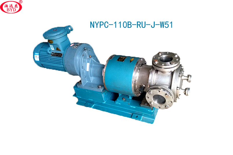 NYPC不锈钢保温高粘度齿轮泵